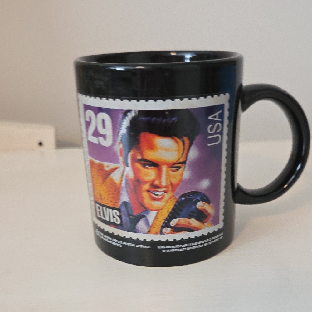 Black Elvis Presley Mug
